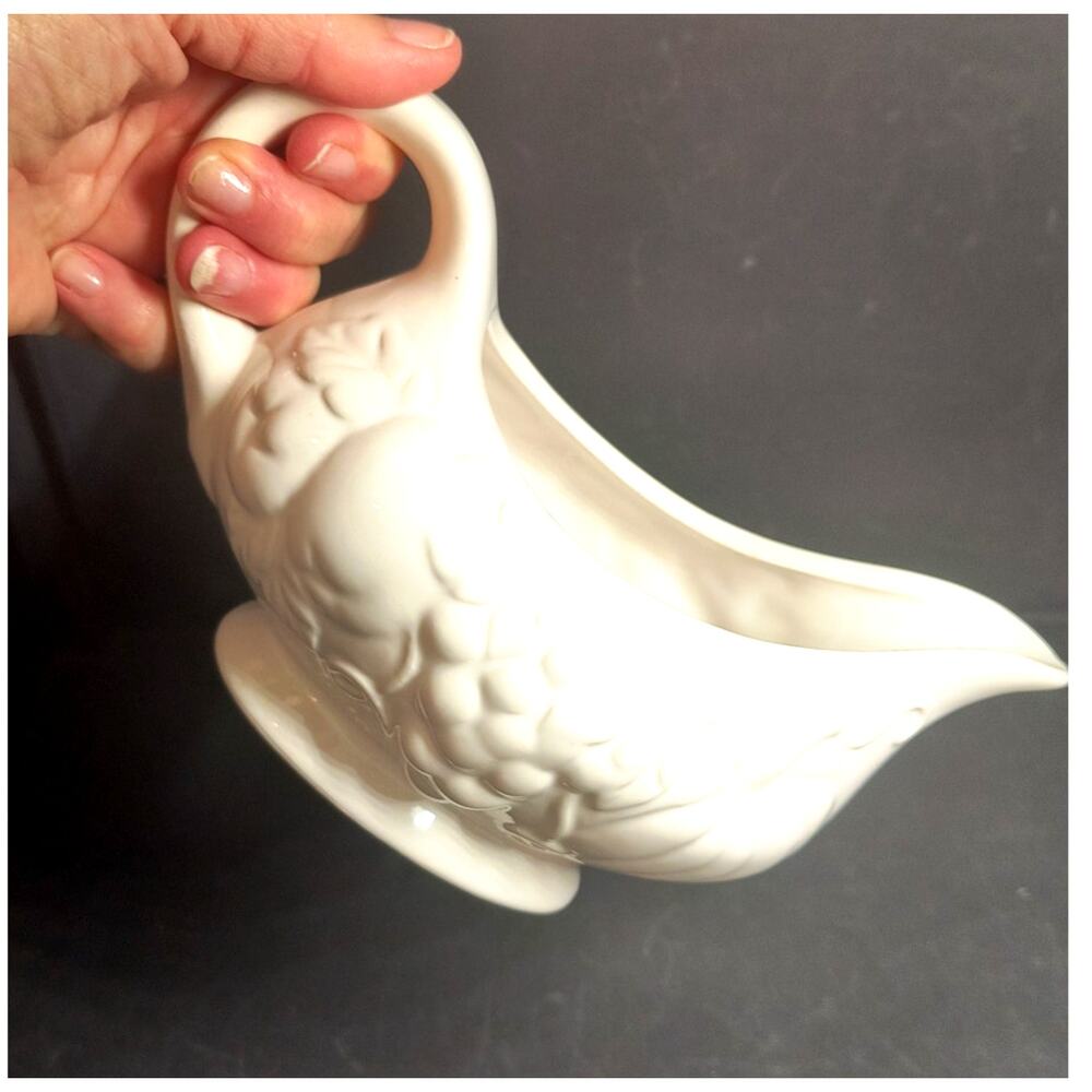 1223. Gravy Boat by Tabletops Gallery Harvest Grape